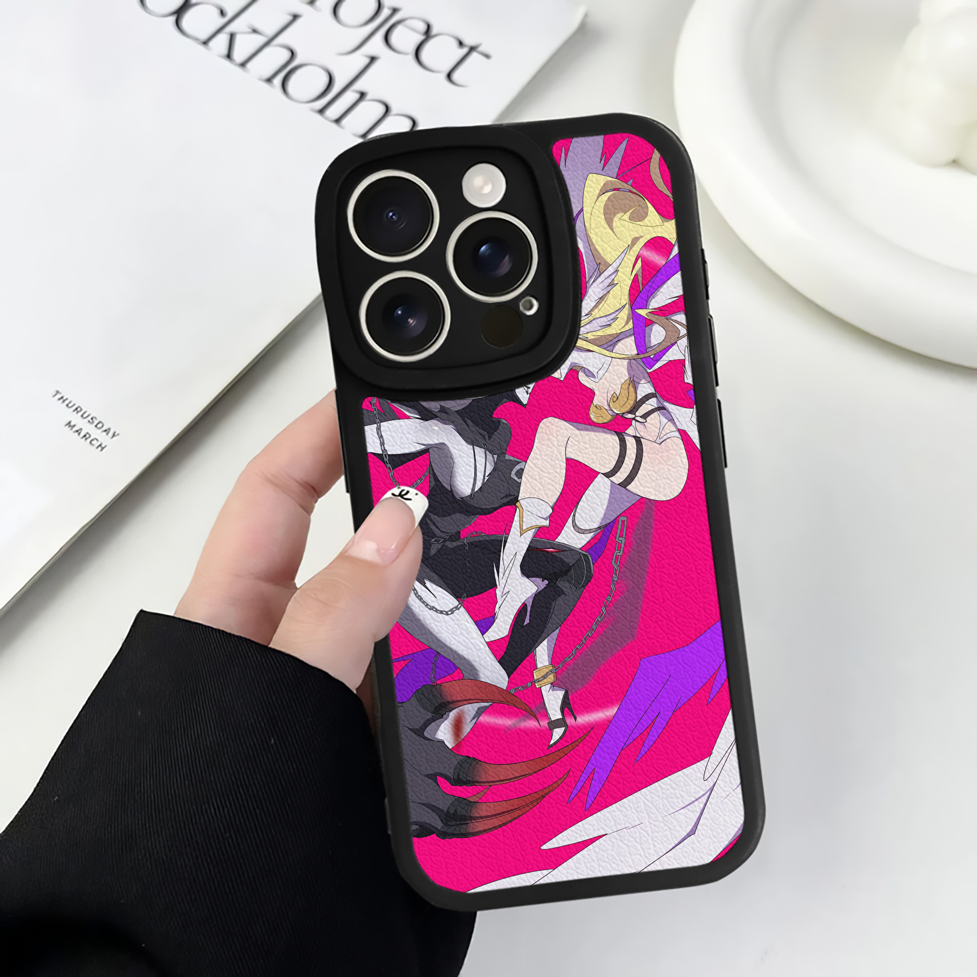 （画像用） Digimon デジタルモンスター/デジモン 【iPhone 16シリーズ対応】シリコンスマホケース（レザー調） 材質：シリコン